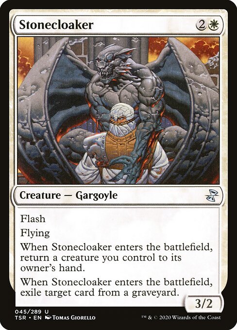 Stonecloaker card from TSR #45