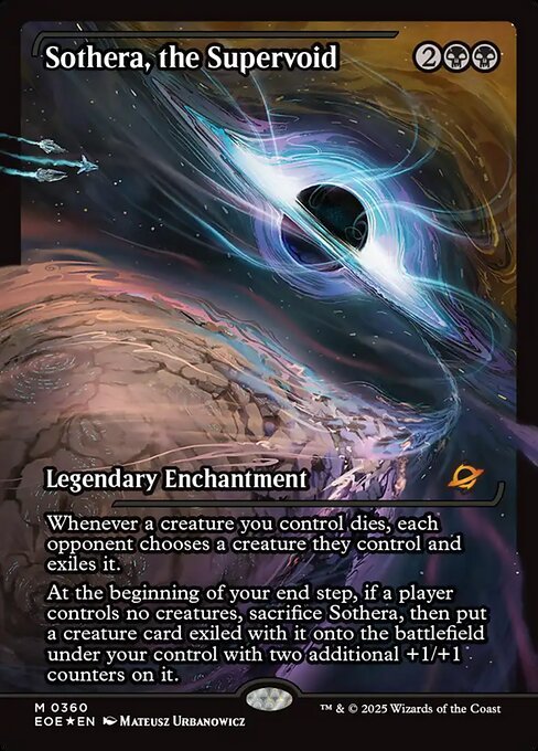 Sothera, the Supervoid card from EOE #360