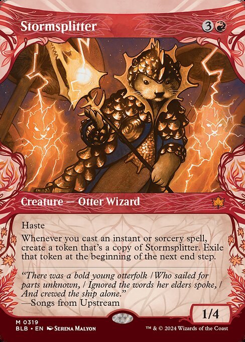 Stormsplitter card from BLB #319