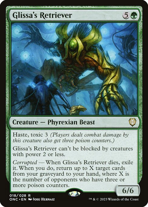Glissa's Retriever card from ONC #18