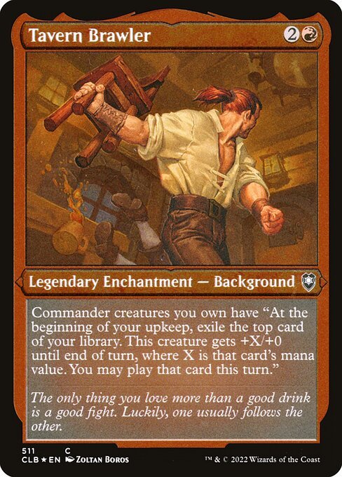 Tavern Brawler card from CLB #511