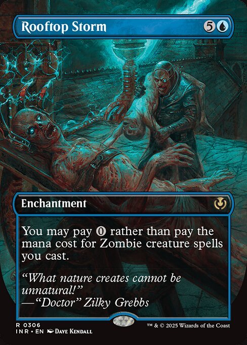 Rooftop Storm card from INR #306