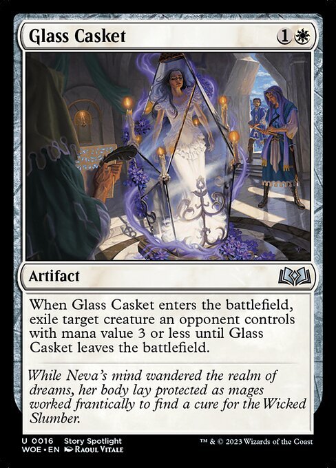 Glass Casket card from WOE #16
