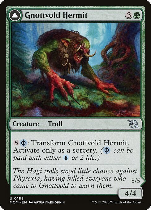 Gnottvold Hermit card from MOM #188