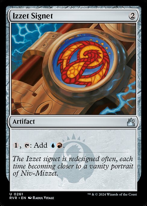 Izzet Signet card from RVR #261