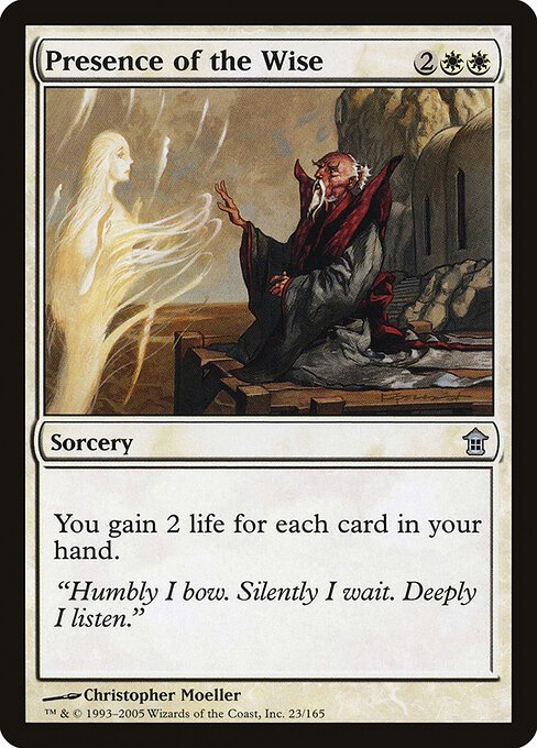 Presence of the Wise card from SOK #23