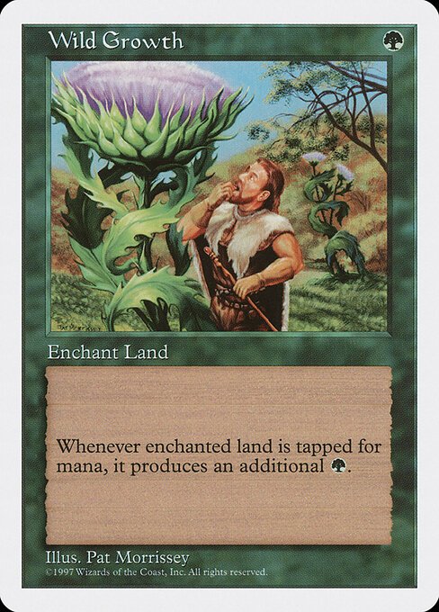 Wild Growth card from 5ED #product-2445