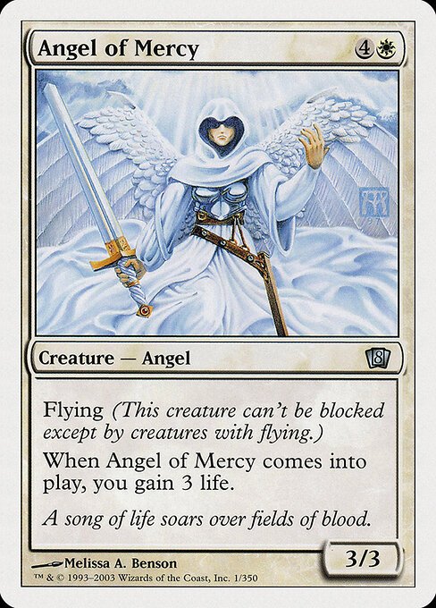Angel of Mercy card from 8ED #1