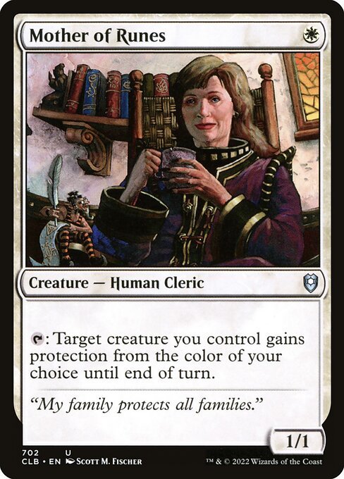 Mother of Runes card from CLB #702
