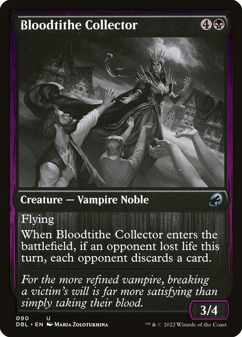 Bloodtithe Collector card from DBL #90