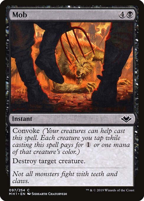 Mob card from MH1 #97