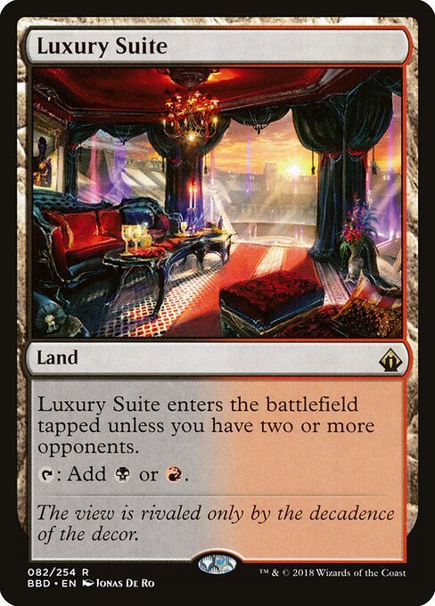 Luxury Suite card from BBD #82