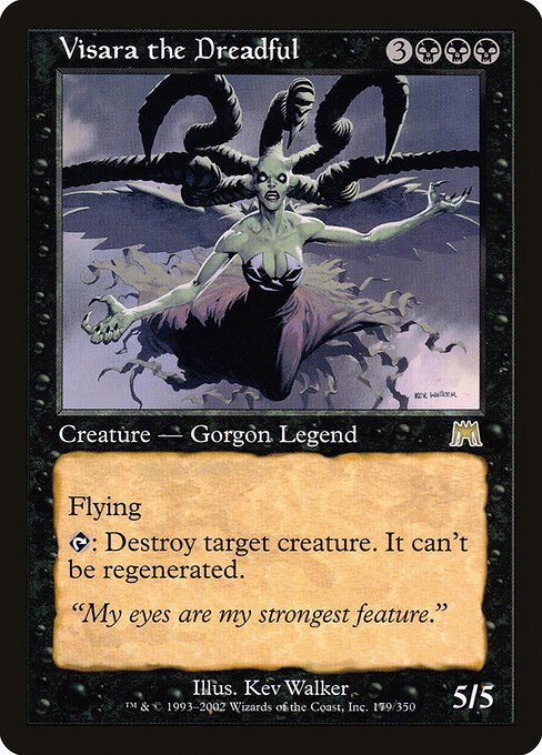 Visara the Dreadful card from ONS #179
