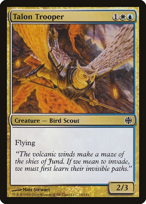 Talon Trooper card from ARB #14