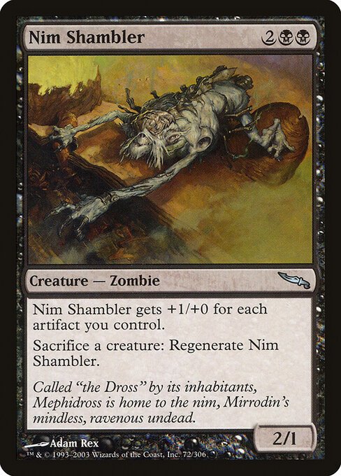 Nim Shambler card from MRD #72