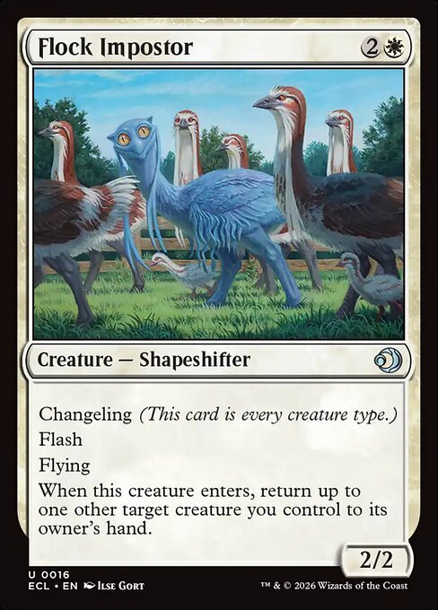 Flock Impostor card from ECL #16