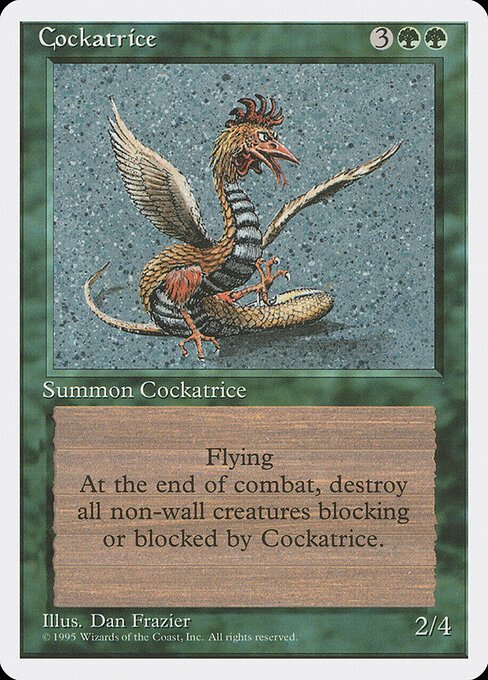 Cockatrice card from 4ED #product-1694