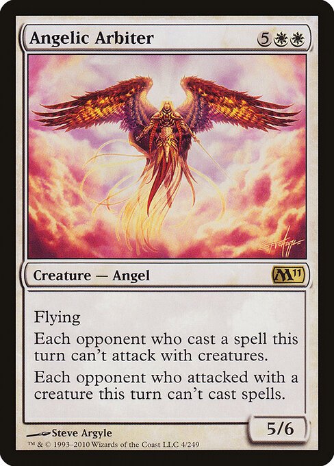 Angelic Arbiter card from M11 #4
