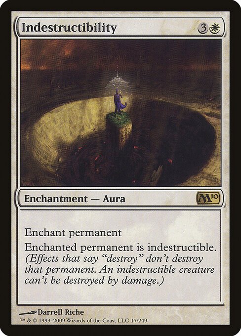 Indestructibility card from M10 #17