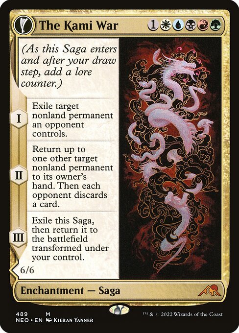 The Kami War card from NEO #489