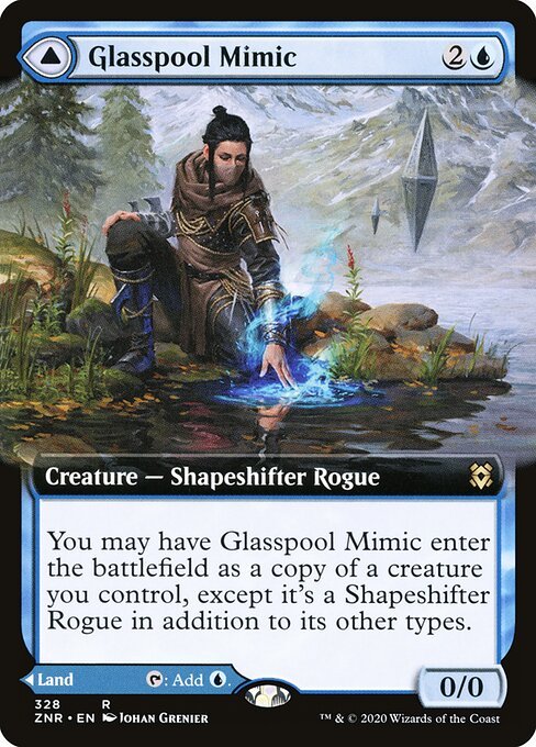 Glasspool Mimic card from ZNR #328