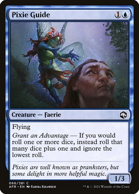 Pixie Guide card from AFR #66