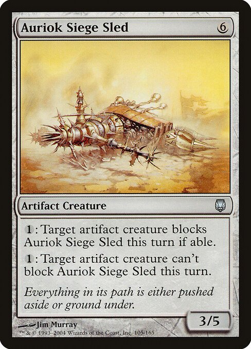 Auriok Siege Sled card from DST #105