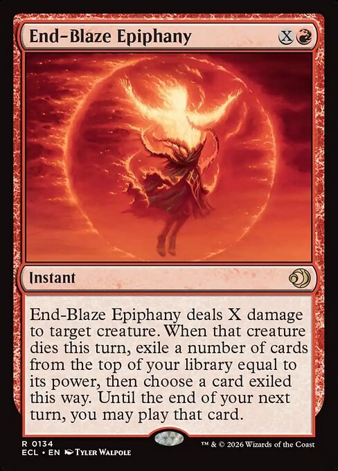 End-Blaze Epiphany card from ECL #134