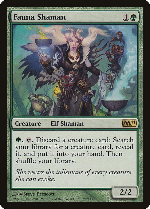 Fauna Shaman card from M11 #172