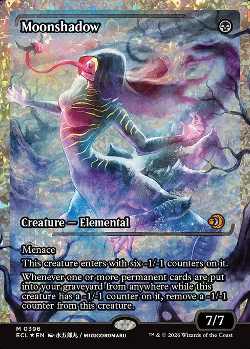 Moonshadow card from ECL #396
