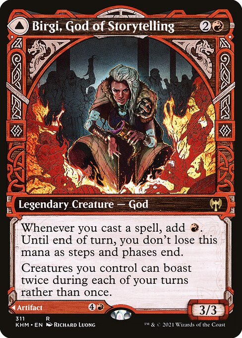 Birgi, God of Storytelling card from KHM #311