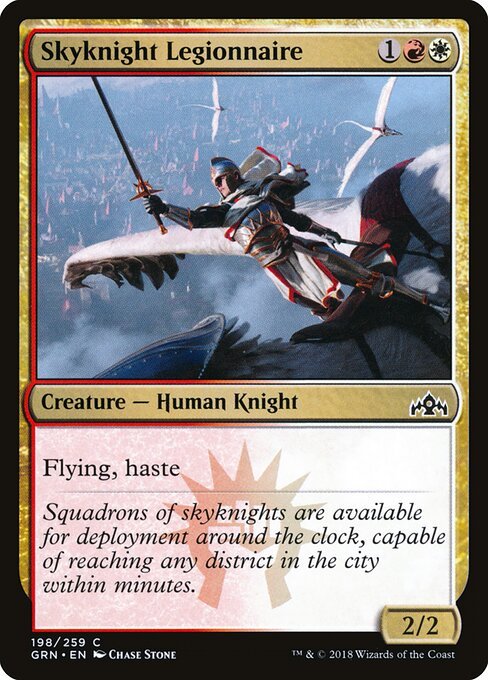 Skyknight Legionnaire card from GRN #198
