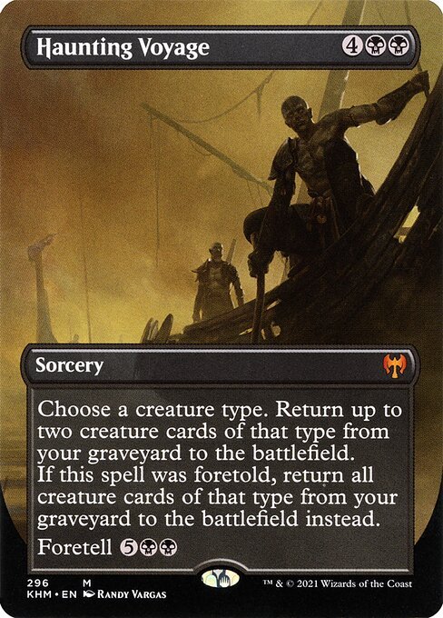 Haunting Voyage card from KHM #296