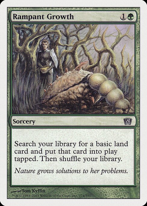 Rampant Growth card from 8ED #274