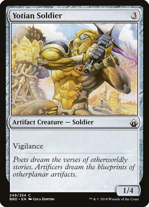 Yotian Soldier card from BBD #249