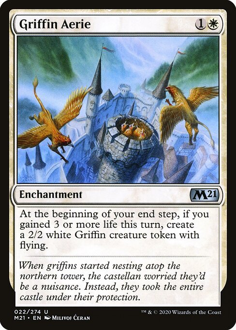 Griffin Aerie card from M21 #22