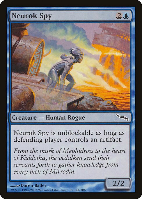 Neurok Spy card from MRD #44