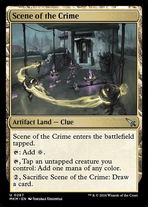 Scene of the Crime card from MKM #267