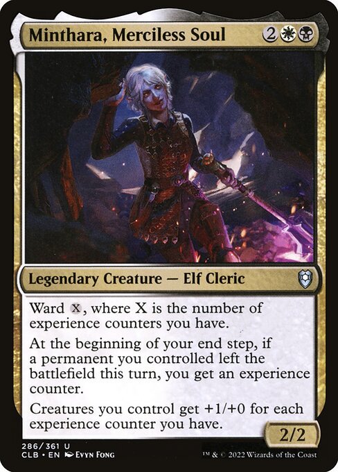 Minthara, Merciless Soul card from CLB #286