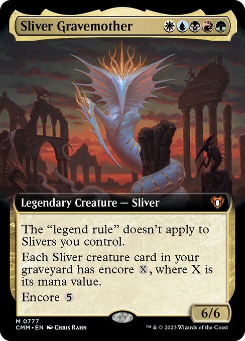 Sliver Gravemother card from CMM #777