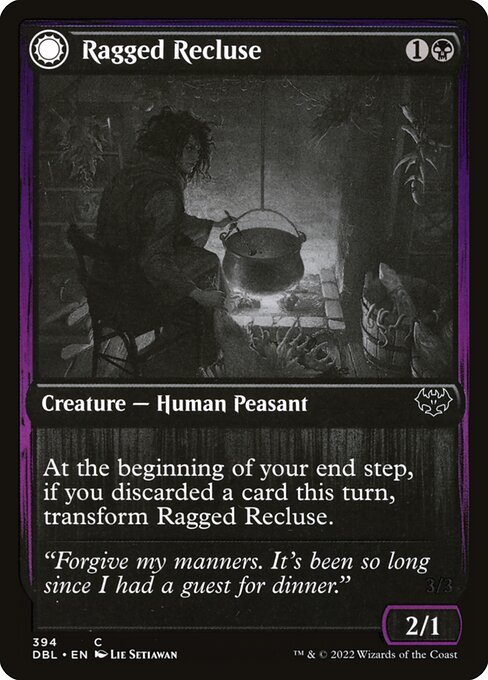 Ragged Recluse card from DBL #394
