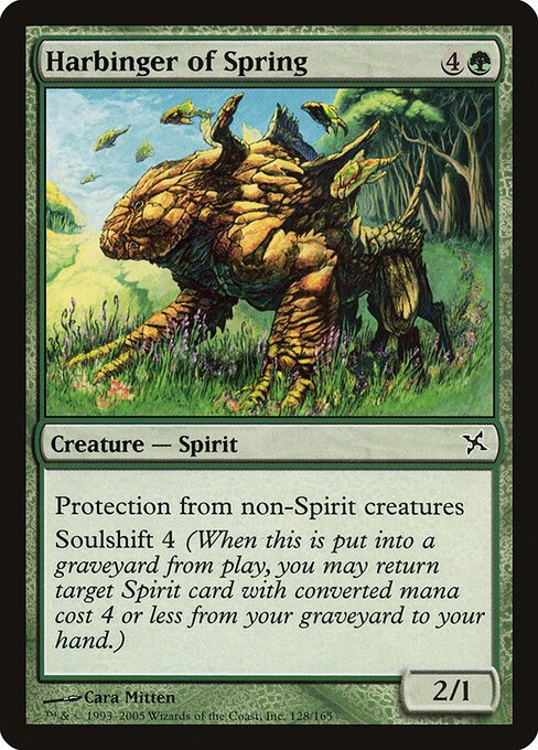 Harbinger of Spring card from BOK #128
