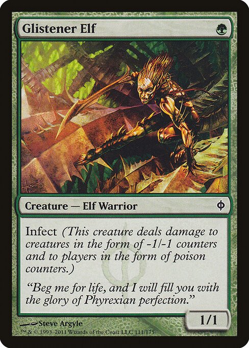 Glistener Elf card from NPH #111