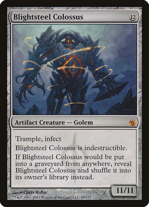 Blightsteel Colossus card from MBS #99
