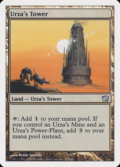 Urza's Tower card from 9ED #329