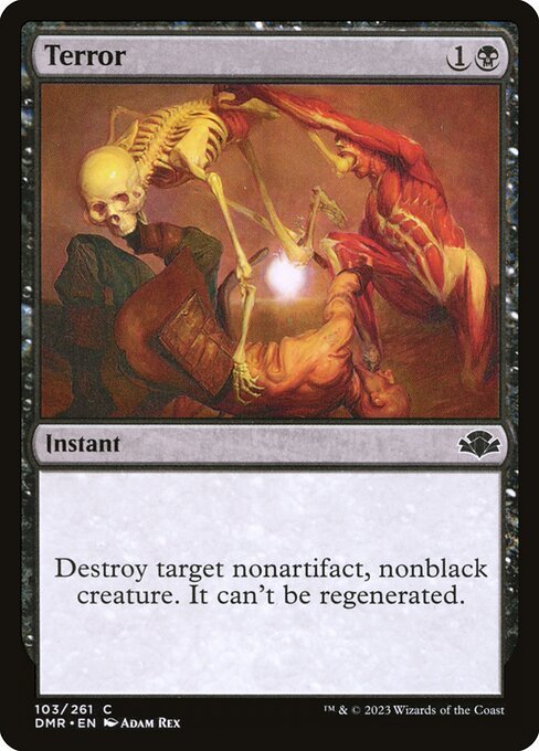 Terror card from DMR #103