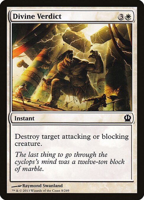 Divine Verdict card from THS #8