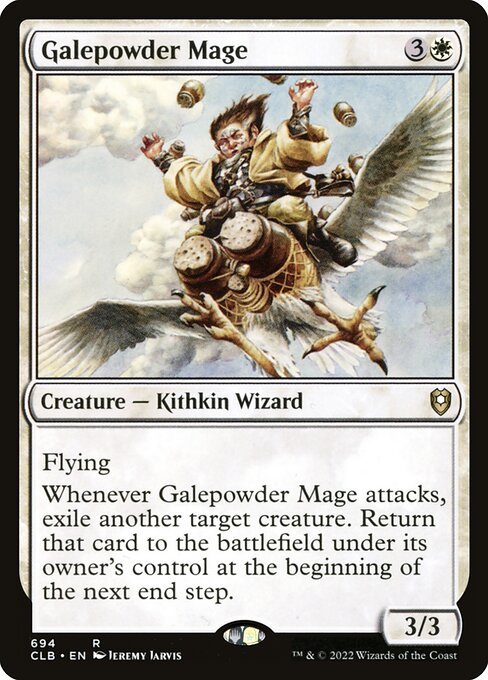 Galepowder Mage card from CLB #694